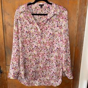 Ann Taylor Floral Women's Top